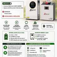 Inversores, baterรญas y paneles solares - Img 55611063