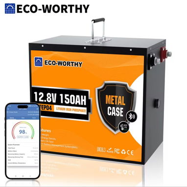 🔴BATERIA LIFEPO4 ECO-WORTHY 12.8V 150AH.  420USD - 2/4