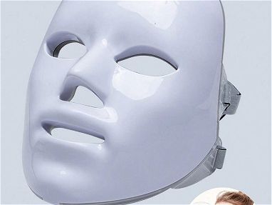 Mascara LED facial de 7 colores para uso de SPA y uso personal ideal para facialistas limpieza de cutis - Img main-image