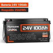 Batería Humsienk 24v 100a LiFePO4 la mejor - Img 56962730