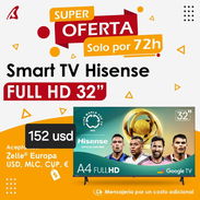 🔥 *Smart TV HISENSE 32”* - Img 55220303