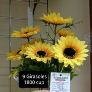 Flores artificiales. Ramo de girasoles - Img 45627276