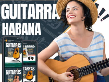 GUITARRAS HABANA!!! GUITARRA Electroacústica Tres Cubano Guitarra Clásica de Cuerda de Nylon Guitarras Acústicas Acero - Img main-image-42269031