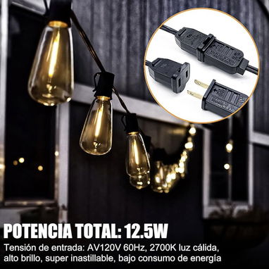 Guirnalda led de10, 15 y 30 metros para exterior. Nuevas en caja - Img 105450499