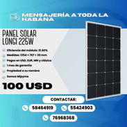 ☀️ PANEL SOLAR LONGI 225W 💵 Precio: 100 USD ✅ Garantía: 1 mes - Img 56946072