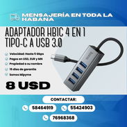 Adaptador HB1C 4 en 1 Tipo-C a USB 3.0 PRECIO: 8$ - Img 57078177