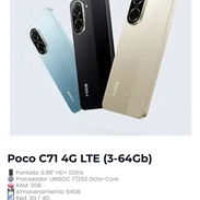 📢 TÍTULO: POCO C71 📱 3GB RAM | 64GB | 120Hz - Img 56576453