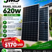 Panel Solar JMD 620W Bifacial – Nuevo – $170 USD - Img 57342252