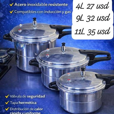Útiles del hogar, ollas de presión, ollas arrocera, cafetera, cocina de inducción, batidoras y mucho mas - Img 118547022
