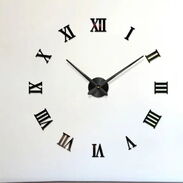 Reloj de pared pegatinas 120 cm(Grande) con efecto 3D incluye la pila AA - Img 45367810