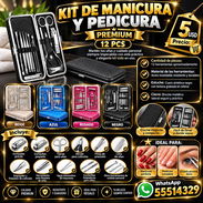 KIT DE MANICURA Y PEDICURA CON ESTUCHE PREMIUM 12 PCS, ENTREGA DE FACTURA. VARIEDAD DE ARTÍCULOS PARA EL HOGAR - Img 57366495