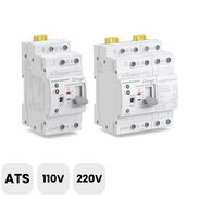 Transfer o ATS 63A de 2P o 4P 110/220v 2 Modos:Automático y Manual - Img 54027904