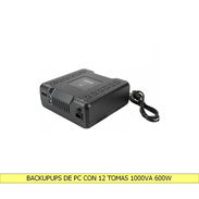 BACKUP/UPS DE PC CON 12 TOMAS 1000VA 600W - Img 55757679