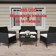 🔖Juego de terraza moderno - Img 56590685