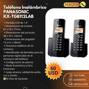 Teléfono Inalámbrico KX-TGB112LAB PANASONIC - Img 55627738