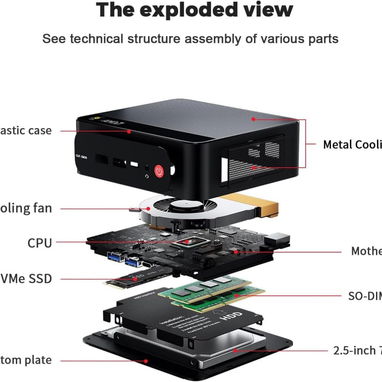 ☎️53544655 🛵 Entrega Disponible ⭐Mini PC BEELINK SER5 ⭐ - Img 114913500