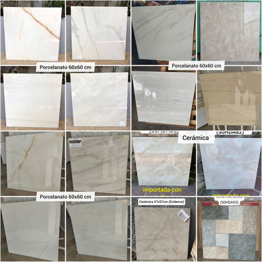 Venta de Losas. Contamos con: Cerámica importada y Porcelanato rectificado - Img 124007100