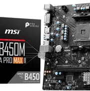 PLACA AMD MSI B450M PRO MAX + RYZEN 5 5500 + 16GB (NUEVO EN CAJA) - Img 48235571