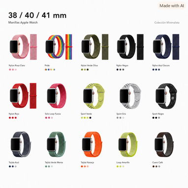 Manilla Apple Watch 38/40/41 y 42 / 44 / 45 mm / 10 - 3/3