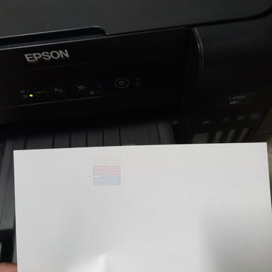 Se vende esta impresora Epson Ecotank L4150 (Me imprime como aparece en las fotos) - 3/3