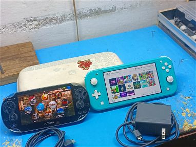 Nintendo switch Lite nueva pirateada y PSvita bien cuidada pirateada - Img main-image