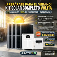 💥 ¡KIT SOLAR VOLTIA 5KW (110/220V) – ADIÓS A LOS APAGONES! 💥 - Img 55681187