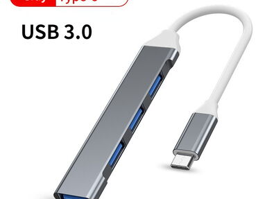 Regleta_HUB USB. HUB USB 3.0. HUB USB 4 Puertos - Img 60903951