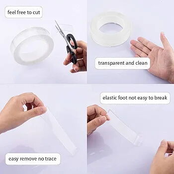 Cinta de gel doble cara ultrafuerte para montajes. 3m x 24mm - 4/4