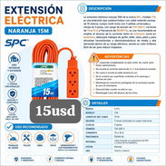 Extensión Eléctrica de 15 metros 💫 - Img 56921742