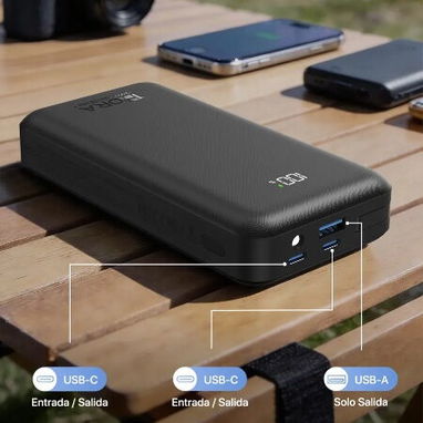 Powerbank 20000mAh PD 22.5W con 1 cable Tipo C - Img 120100441