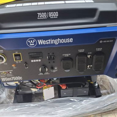 PLANTA ELECTRICA*  Westinghouse de 9500wtts Gasolina, gas de balita y gas de la calle - 4/6