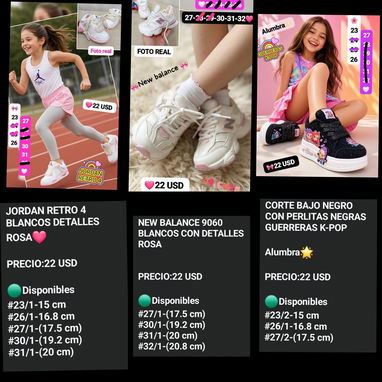 Tenis de niñas - 4/7