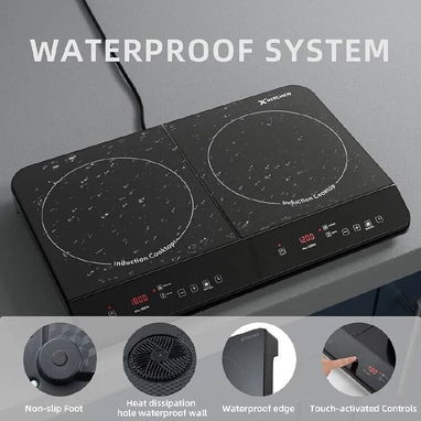 Cocina Eléctrica XKitchen 3000W – Doble Inducción - 3/5