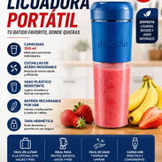 Licuadora portátil. Batidora inalámbrica. Juguera de 300ml 🪴 - Img 55484404