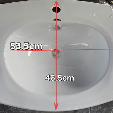 Lavamanos de Cerámica Blanco – Resistente, Elegante y Económico. Nuevo!!! - Img 122375377