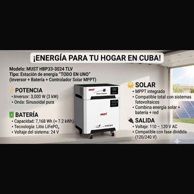 BATERÍA CON LITIUM CON INVERSOR . - 3/3
