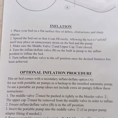 Colchón inflable - 8/10