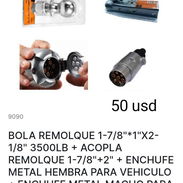 Bola de remolque con juego de acople hembra -macho - Img 55893738