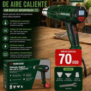 Pistola de calor marca Parkside alemana 2000W 220V - Img main-image-56277994