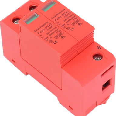 Supresores Pararrayos fotovoltaicos 2P 40KA FXD1 PV40 de DC de los dispositivos de protección del SPD para la seguridad - Img 123699363