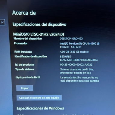Laptop Lenovo rendimiento ideal para algunos juegos trabajos de contabilidad y uso de estudiantes - 4/8