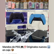 🎮 Mandos PS5 DualSense Originales 🖤 Negro | 🔵 Azul – Compatibles con PC/Mac, PS5 y móvil 📦 Nuevos y sellados en ca - Img 57059484
