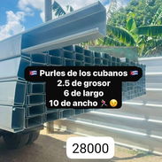 Purles de los cubanos 2.5 de grosor de 6 ML, angulares 40*40 de 6ML, entre otros . - Img 56868489
