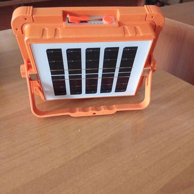 Lámpara solar recargable/ Lámpara con panel solar - 7/7