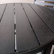 Juego de mesa +4-Sillas ( imitación madera ) Material resistente - Img 45584228