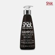 Shampoo Matizador Negro Shot profesional 300ml - Img 54385373