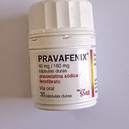 Pravastatina Sódica/fenofribato 40 mg/160mg - Img 55353998