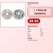 RESISTENCIA DE OLLA . - Img 57882224