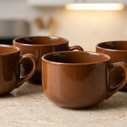 🧂 4 Tazas Grandes Jumbo de Cerámica 🇲🇽 - Tel: 5358 0956 - Vedado - Img 58049005