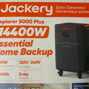 Jackery Generador solar 5000 Plus, estación de energía portátil, batería LiFePO4 de 5040 Wh - Img 55364167